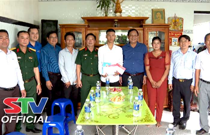 Cù Lao Dung: Bộ Chỉ huy Quân sự tỉnh Sóc Trăng kiểm tra công tác tuyển quân năm 2024
